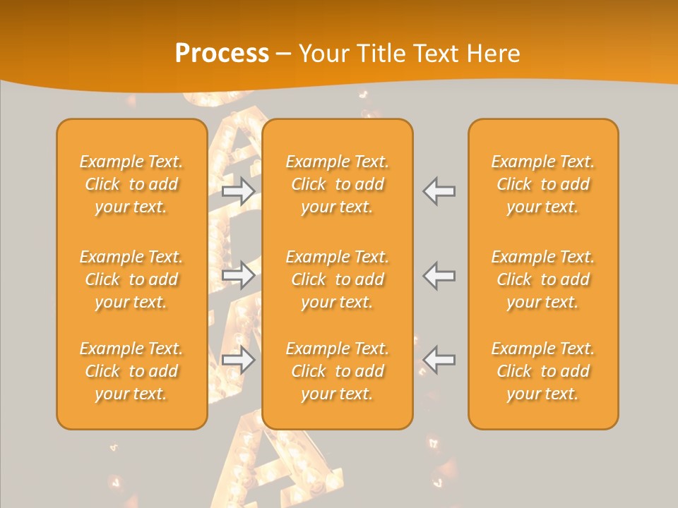 Touching Caregiver  PowerPoint Template
