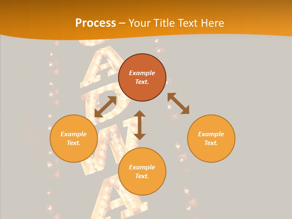 Touching Caregiver  PowerPoint Template