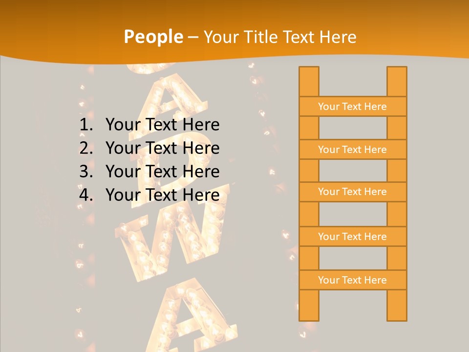 Touching Caregiver  PowerPoint Template