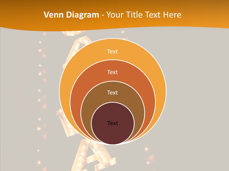 Touching Caregiver  PowerPoint Template
