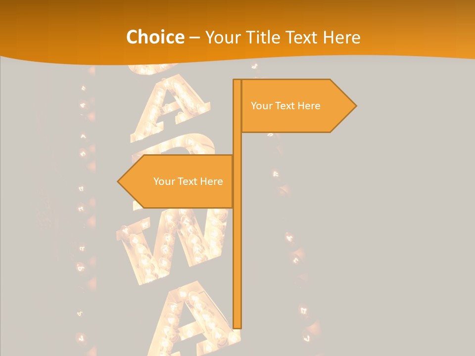 Touching Caregiver  PowerPoint Template