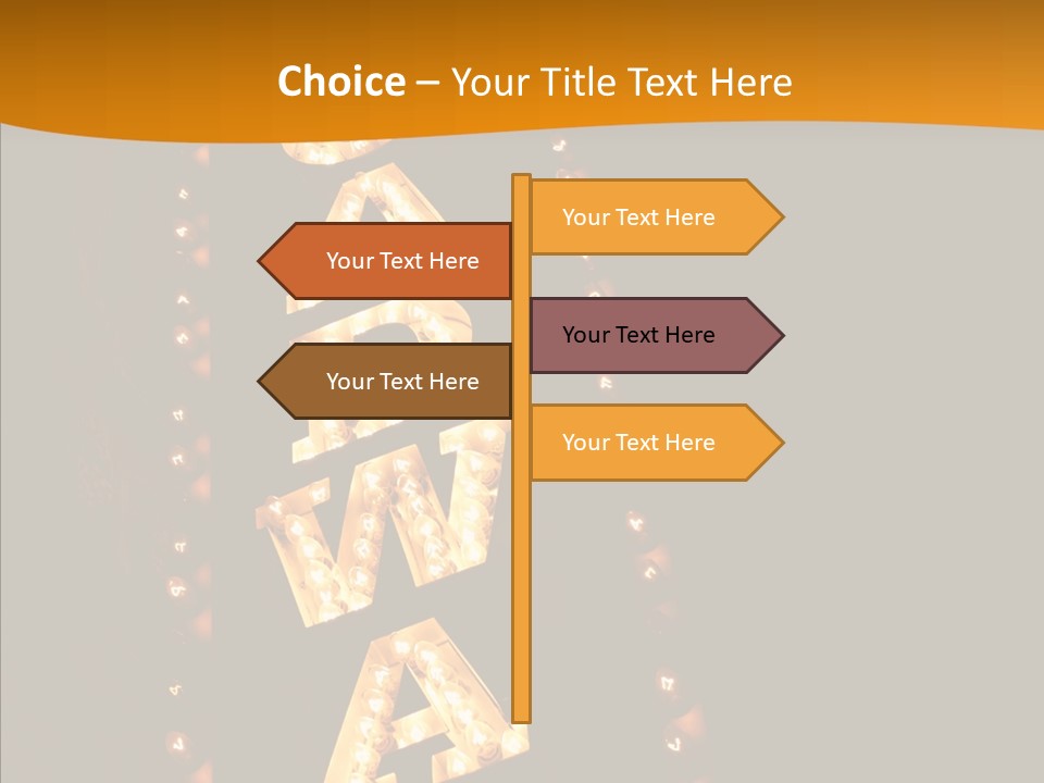 Touching Caregiver  PowerPoint Template