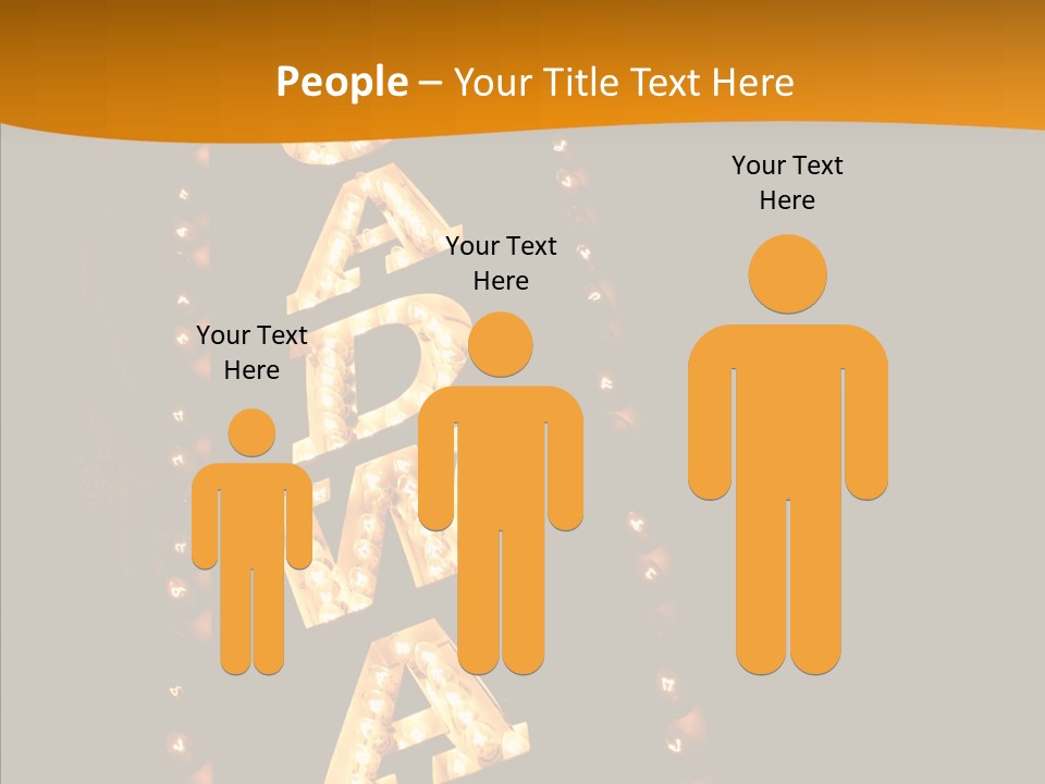 Touching Caregiver  PowerPoint Template