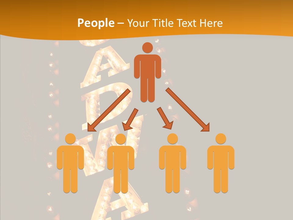 Touching Caregiver  PowerPoint Template