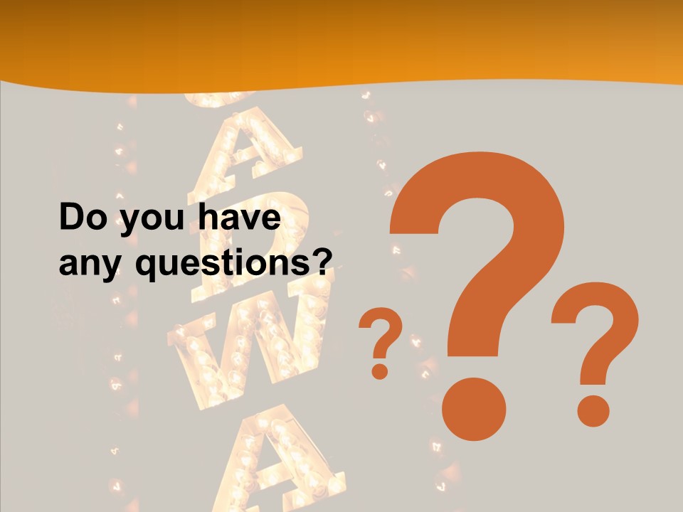 Touching Caregiver  PowerPoint Template