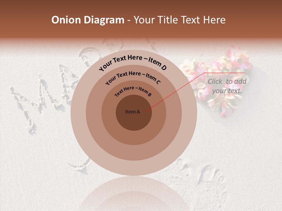 Female Hand Holding Hands PowerPoint Template