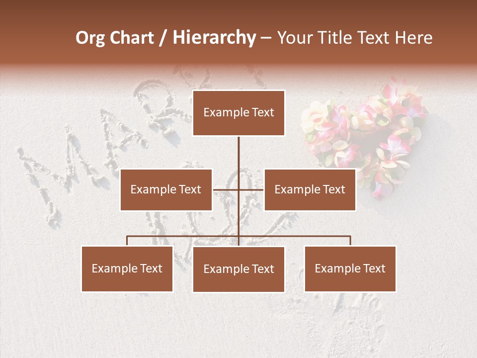 Female Hand Holding Hands PowerPoint Template