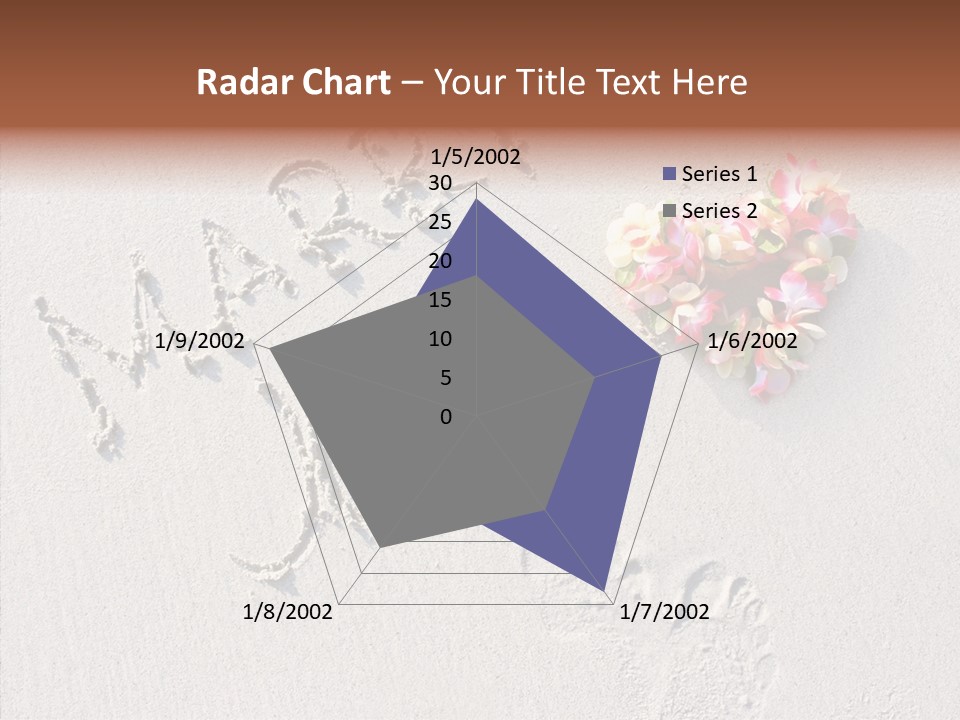 Female Hand Holding Hands PowerPoint Template