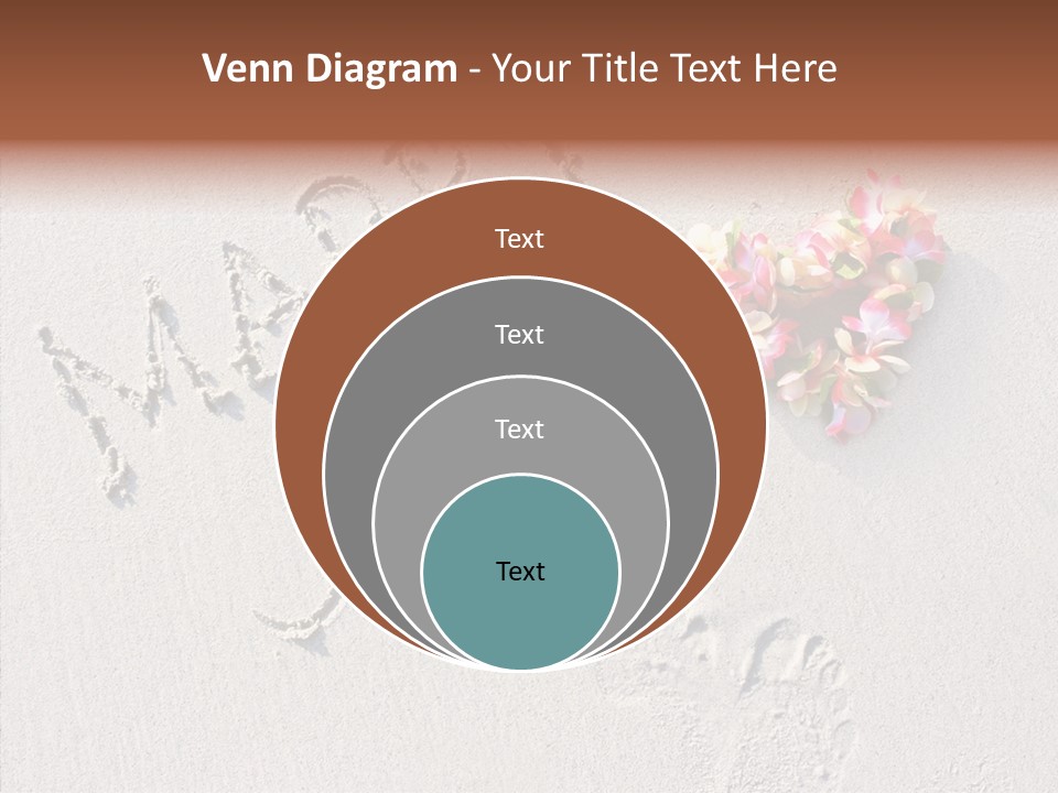 Female Hand Holding Hands PowerPoint Template