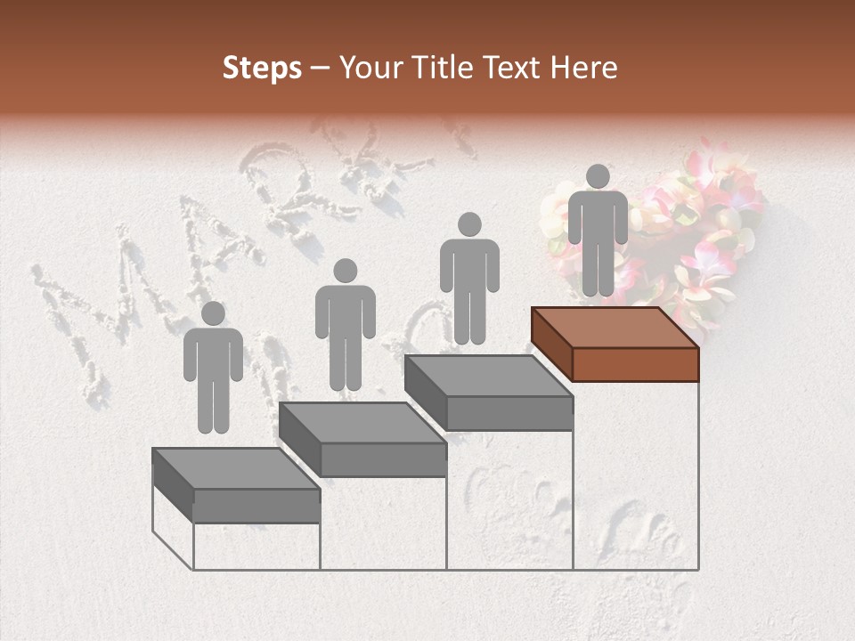 Female Hand Holding Hands PowerPoint Template