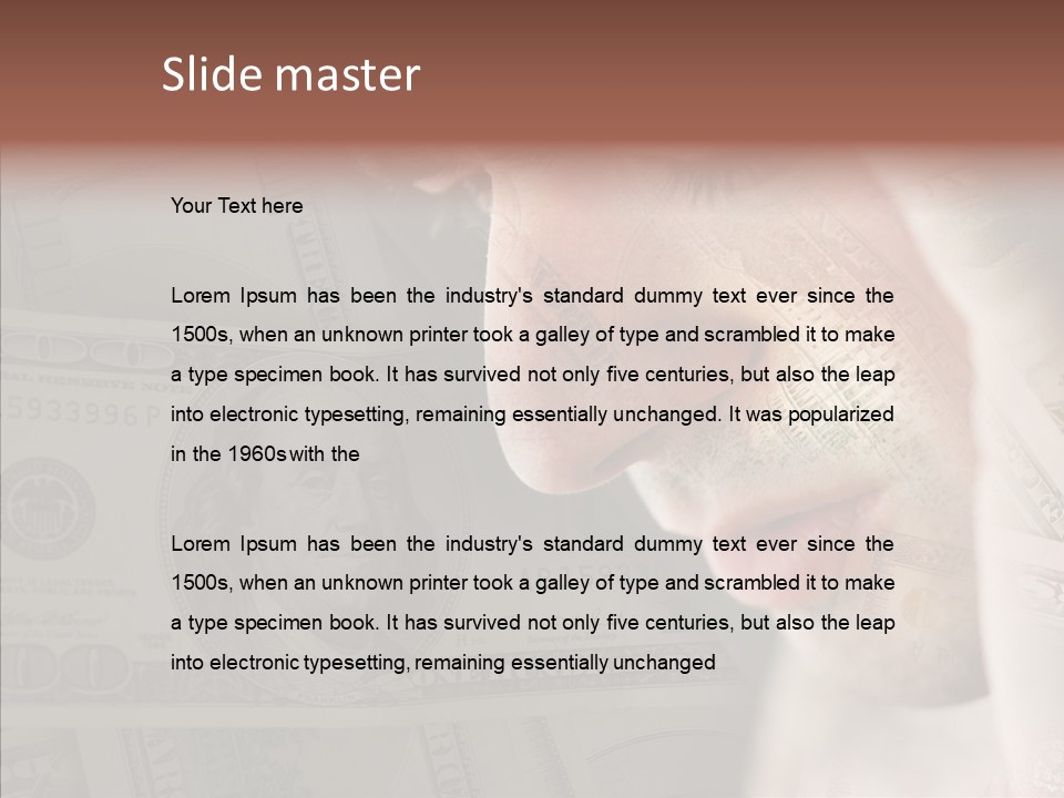 Young Holding Hands Help PowerPoint Template