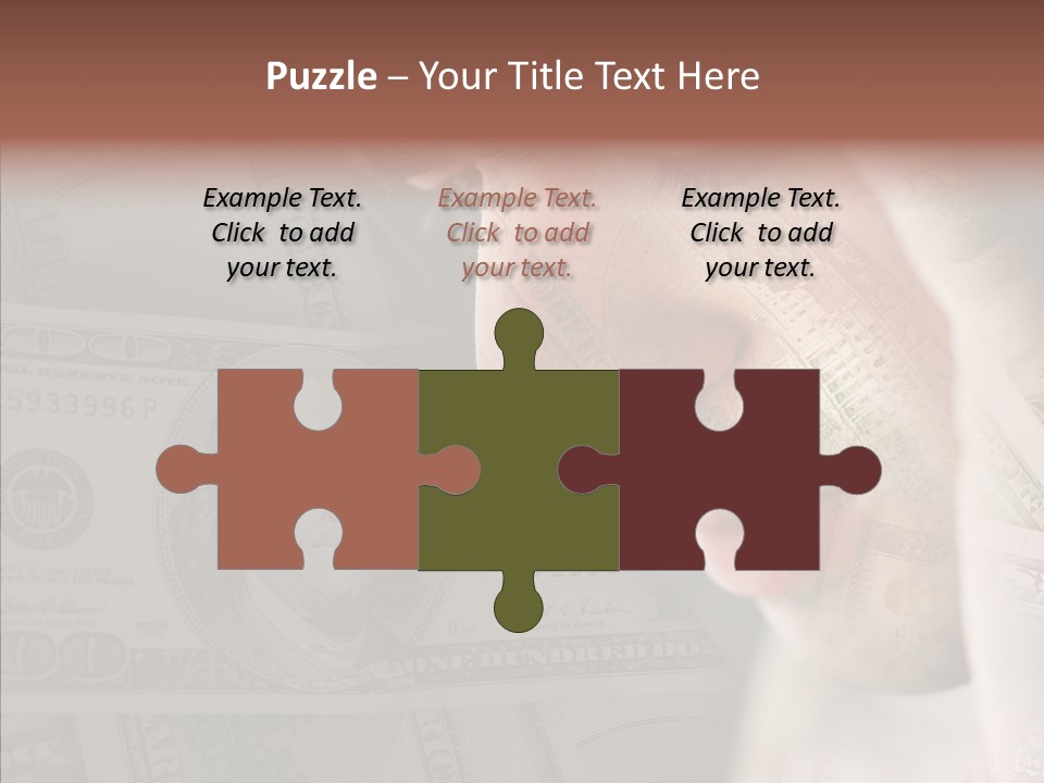 Young Holding Hands Help PowerPoint Template