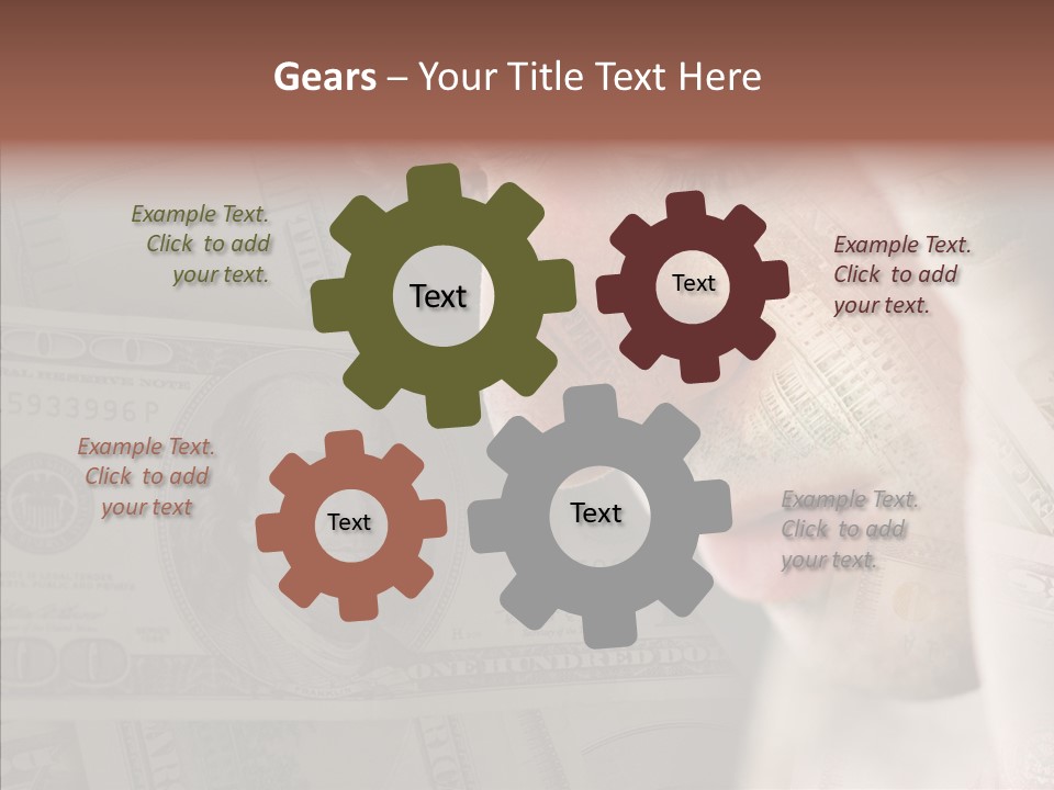 Young Holding Hands Help PowerPoint Template