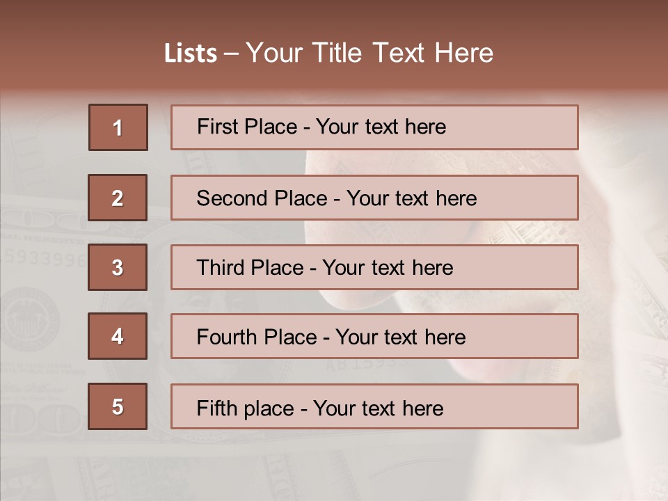 Young Holding Hands Help PowerPoint Template