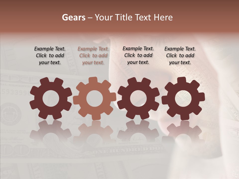 Young Holding Hands Help PowerPoint Template