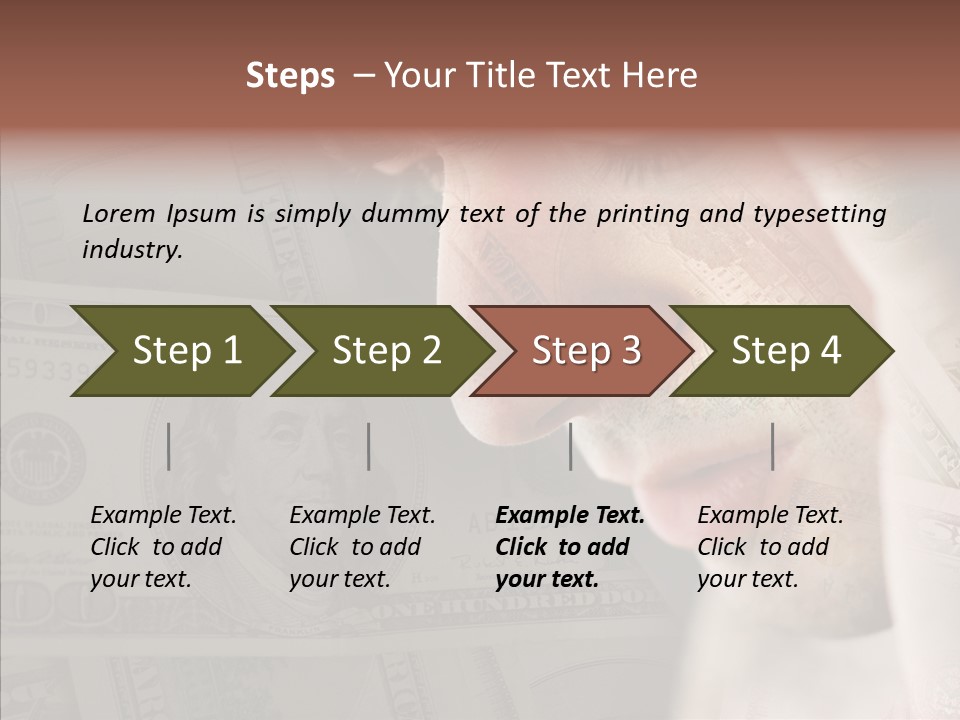 Young Holding Hands Help PowerPoint Template