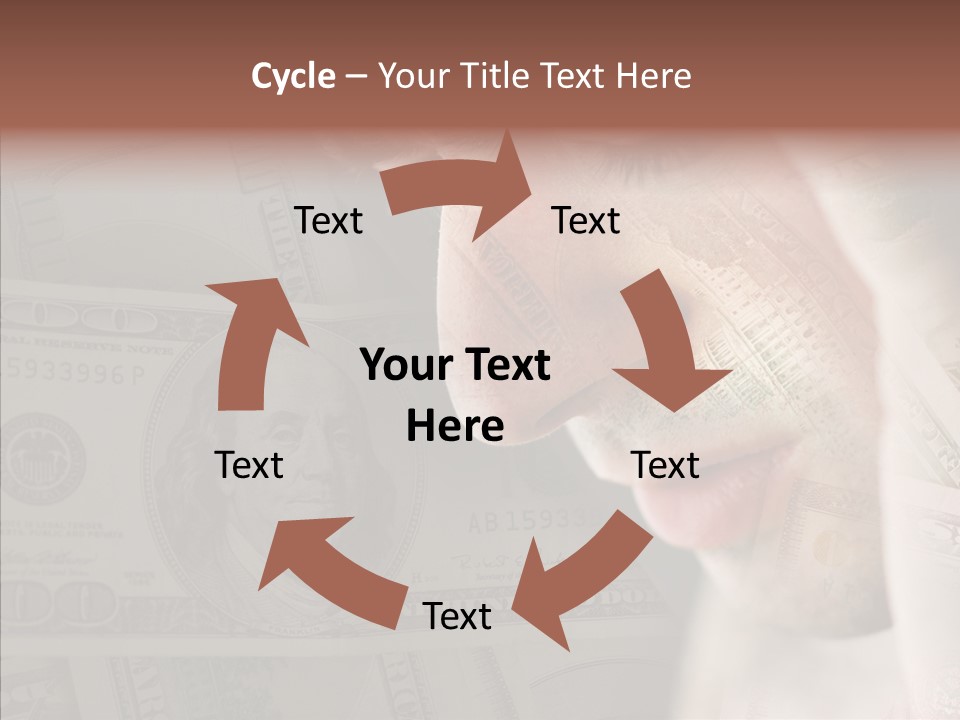 Young Holding Hands Help PowerPoint Template