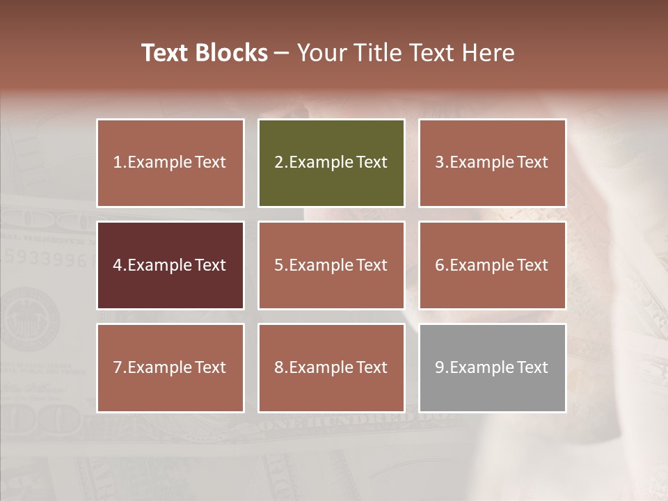 Young Holding Hands Help PowerPoint Template