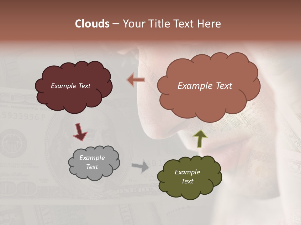 Young Holding Hands Help PowerPoint Template