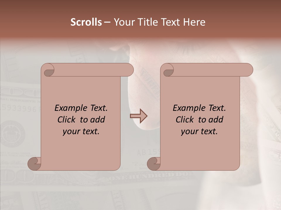Young Holding Hands Help PowerPoint Template