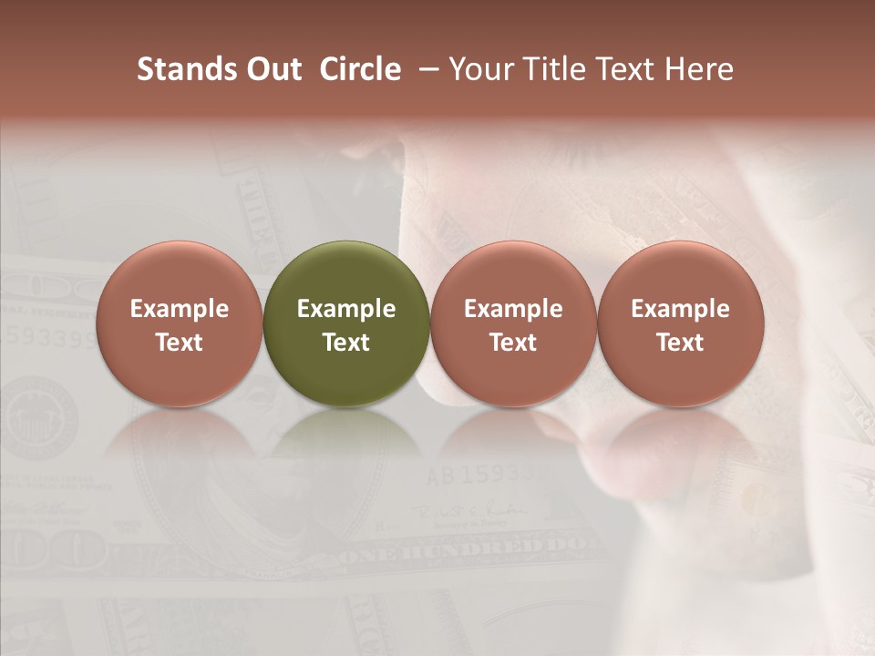 Young Holding Hands Help PowerPoint Template