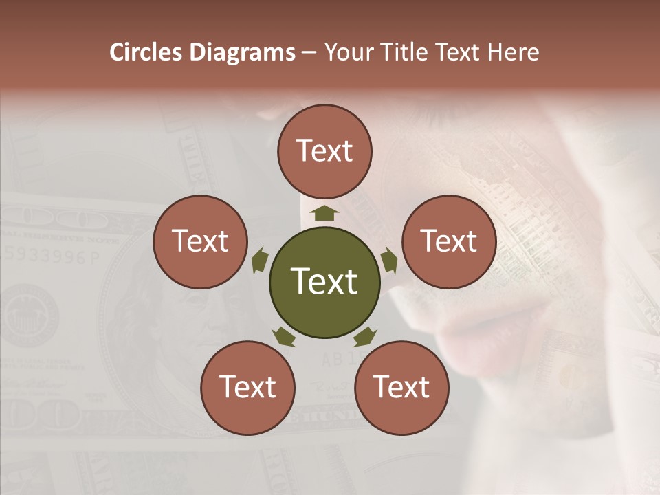 Young Holding Hands Help PowerPoint Template