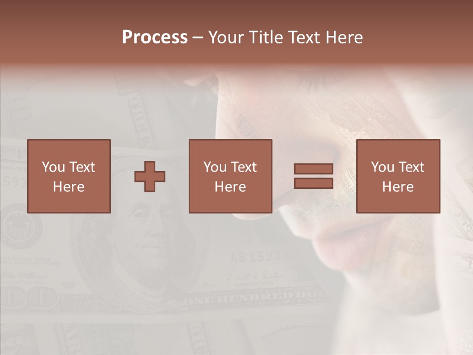 Young Holding Hands Help PowerPoint Template