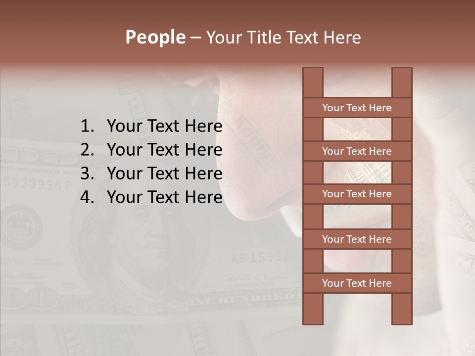 Young Holding Hands Help PowerPoint Template