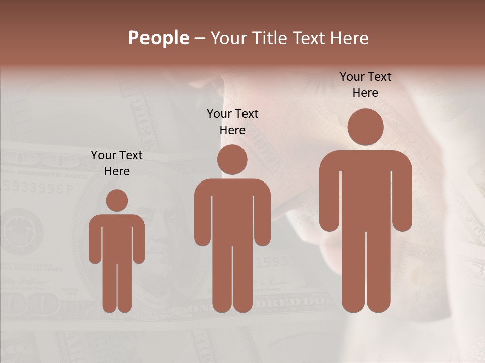 Young Holding Hands Help PowerPoint Template