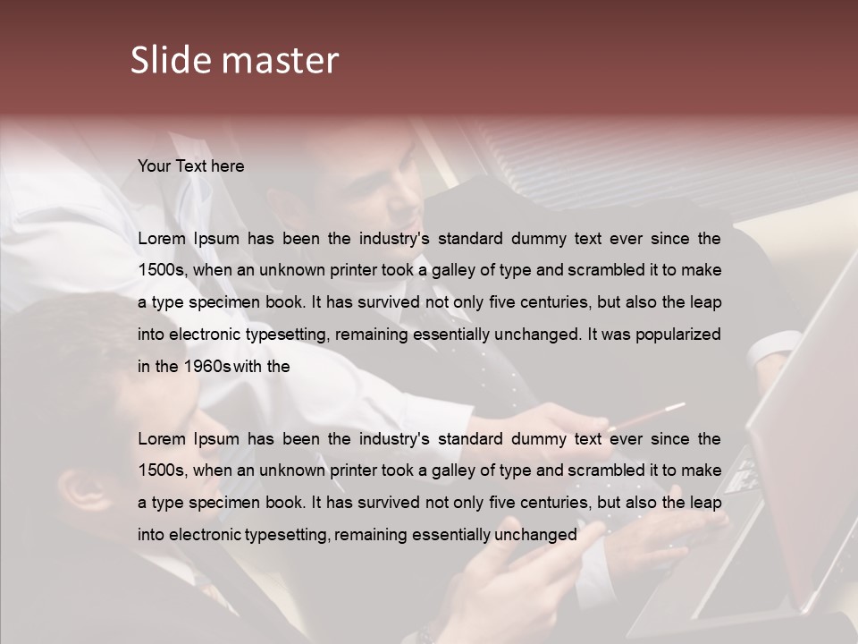 Togetherness  Old PowerPoint Template