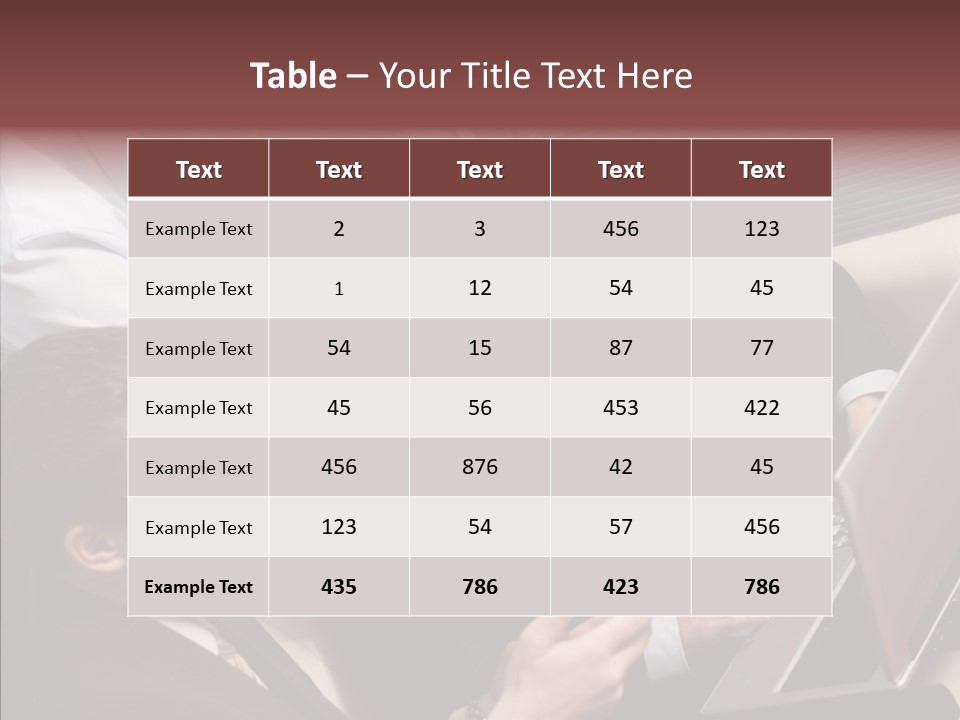 Togetherness  Old PowerPoint Template