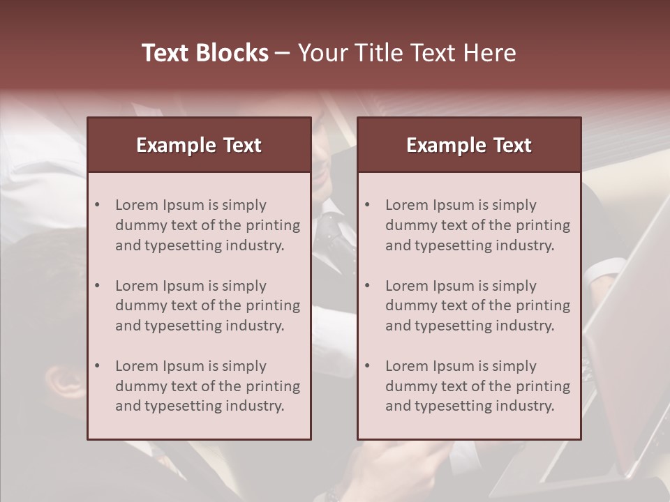 Togetherness  Old PowerPoint Template