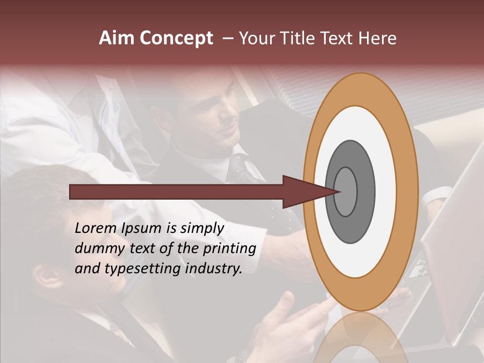 Togetherness  Old PowerPoint Template