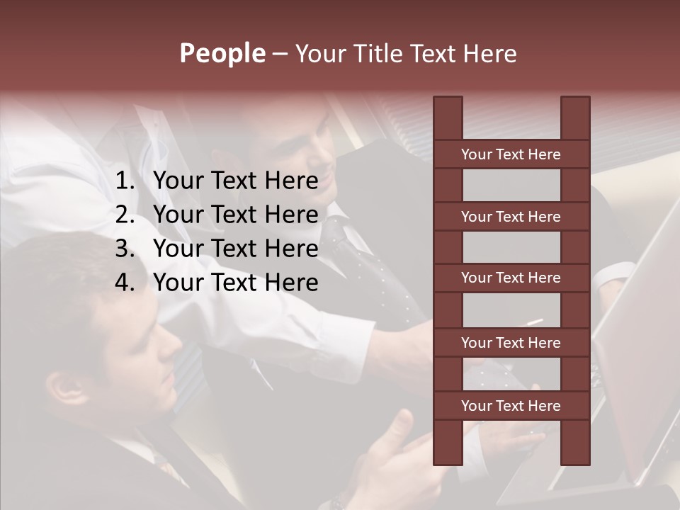 Togetherness  Old PowerPoint Template