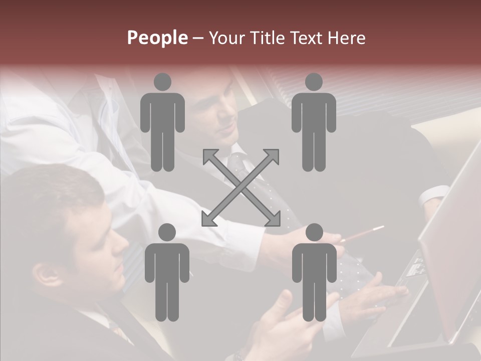 Togetherness  Old PowerPoint Template