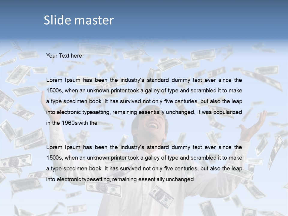 Assistance Finger Sharing PowerPoint Template