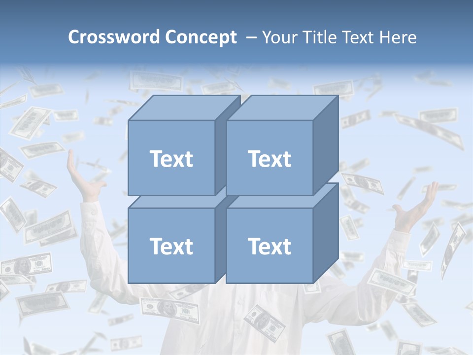 Assistance Finger Sharing PowerPoint Template