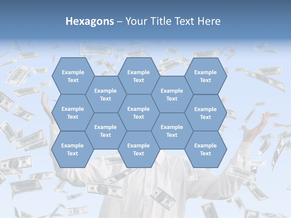 Assistance Finger Sharing PowerPoint Template