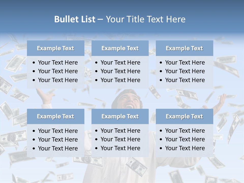 Assistance Finger Sharing PowerPoint Template