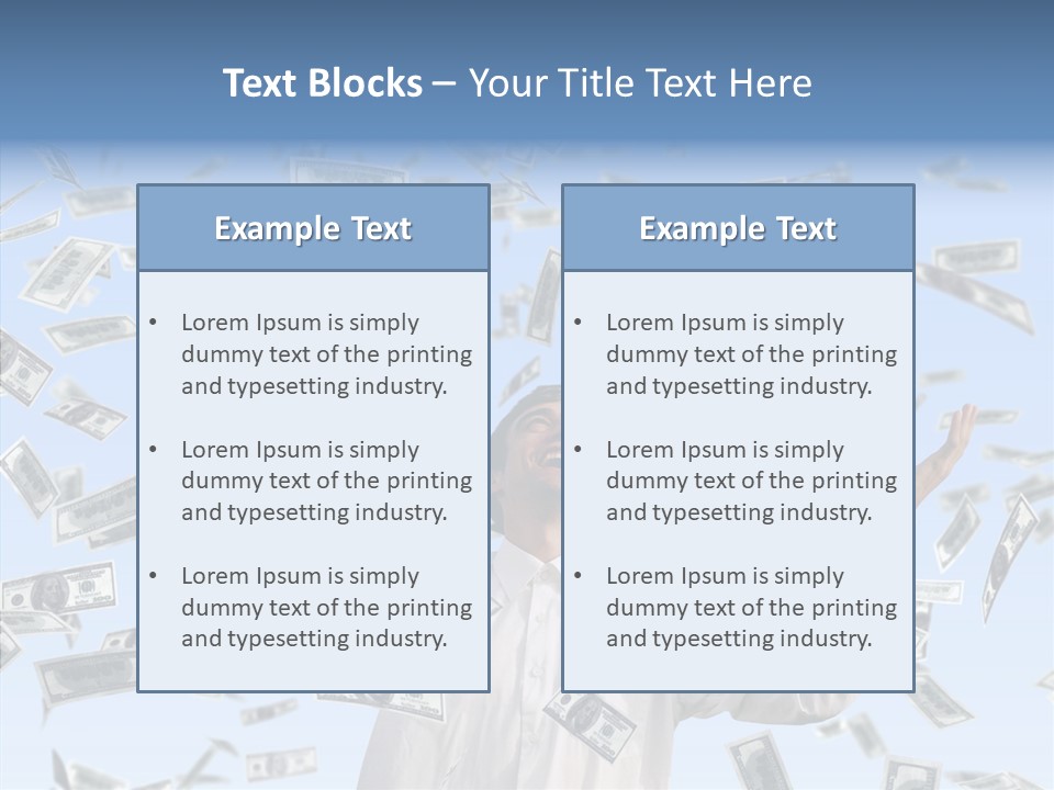 Assistance Finger Sharing PowerPoint Template