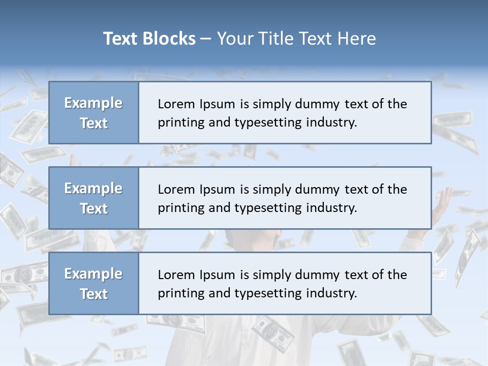 Assistance Finger Sharing PowerPoint Template