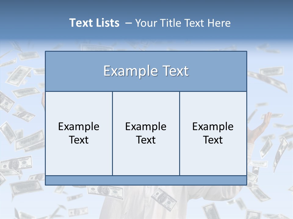 Assistance Finger Sharing PowerPoint Template