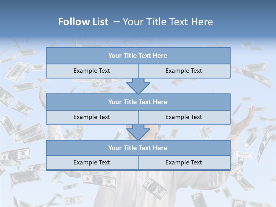 Assistance Finger Sharing PowerPoint Template
