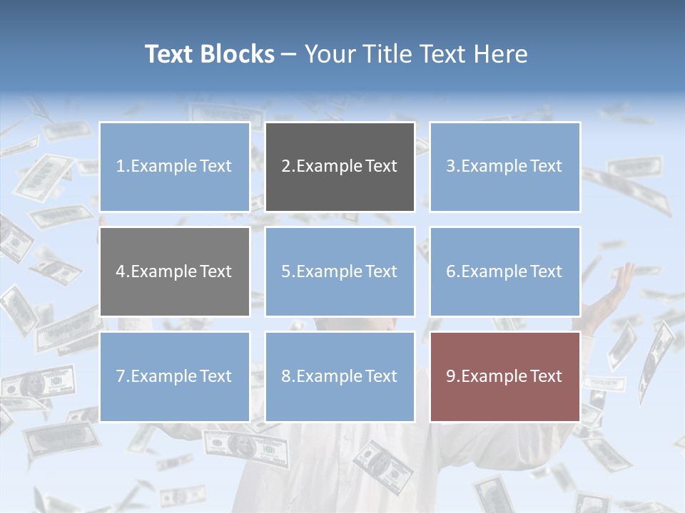Assistance Finger Sharing PowerPoint Template