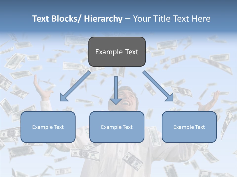Assistance Finger Sharing PowerPoint Template