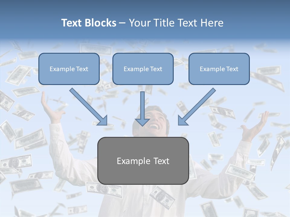 Assistance Finger Sharing PowerPoint Template