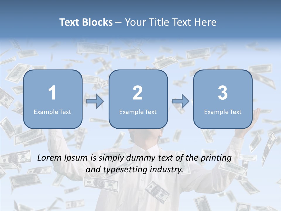 Assistance Finger Sharing PowerPoint Template