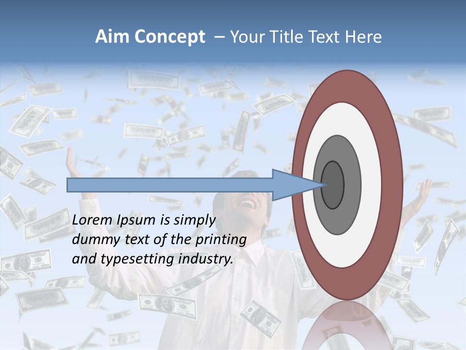 Assistance Finger Sharing PowerPoint Template