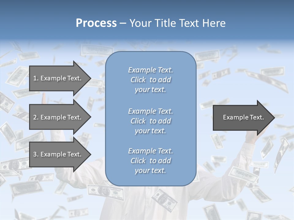 Assistance Finger Sharing PowerPoint Template