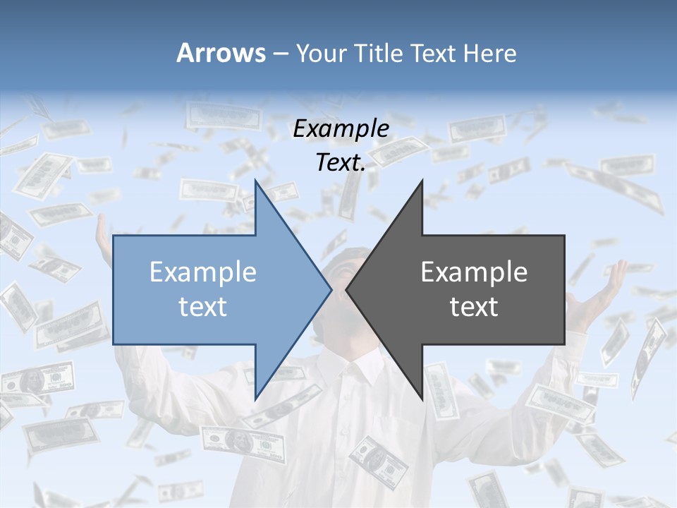 Assistance Finger Sharing PowerPoint Template